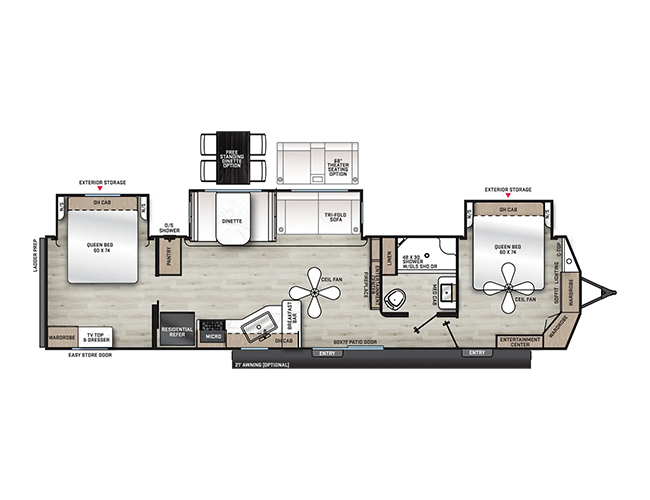 Coachmen Catalina 40BHTS2Q