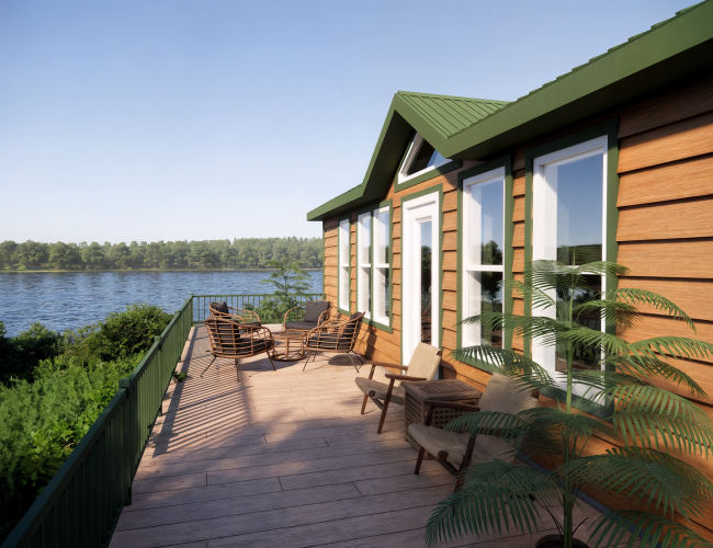 Bear Creek Lake | Resort Cabin Ownership in our New Waterfront Phase