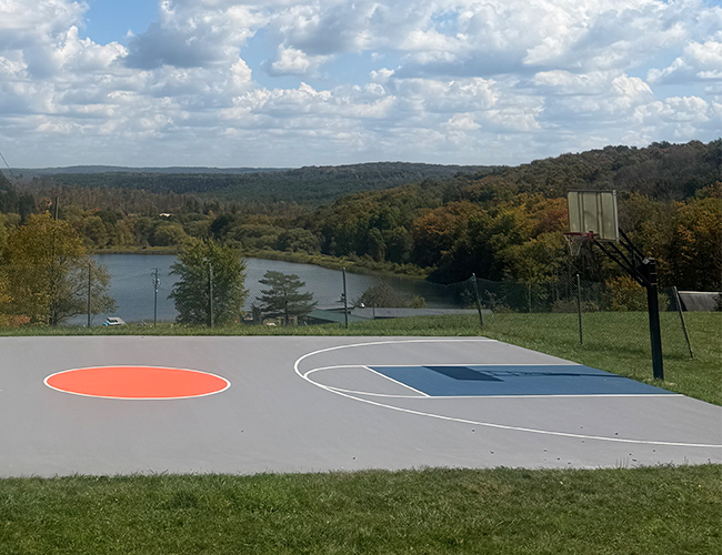 Basketball court